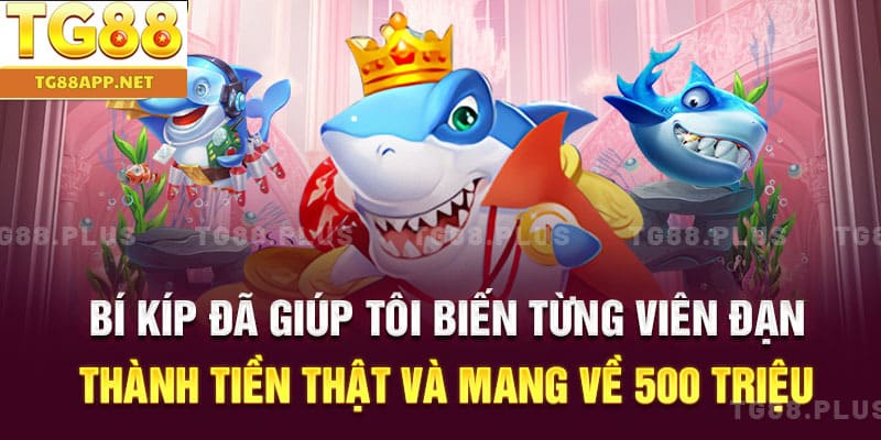 TG88 sở hữu nhiều phòng chơi bắn cá, nhiều mức cược